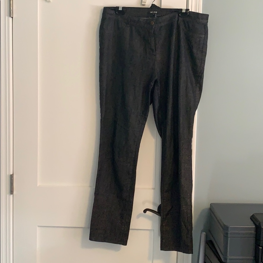 jeans /pants/jeggings with gold pebble print